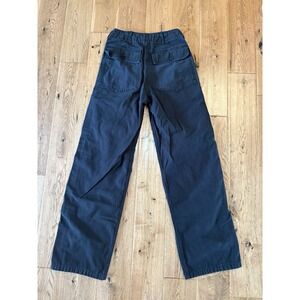 Buck Mason Women's Utility Pants Button Fly Black Sz 24